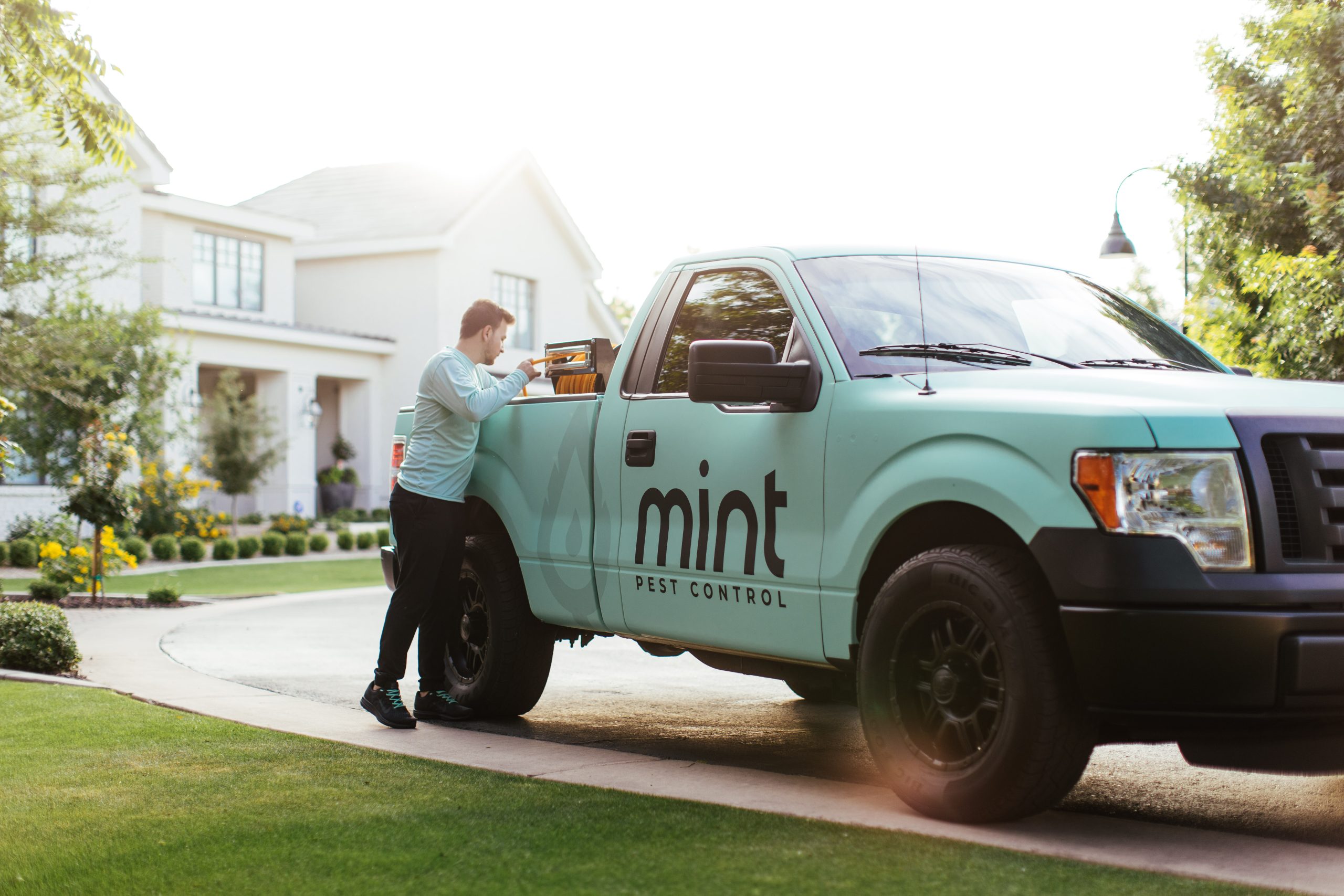 Mint Pest Control technician